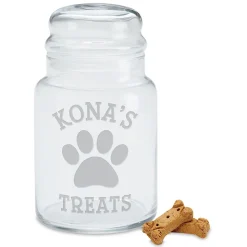 Dog's Personalized Treat Jar