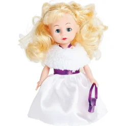 Doll with 8 Outfits and Personalized Pink Trunk
