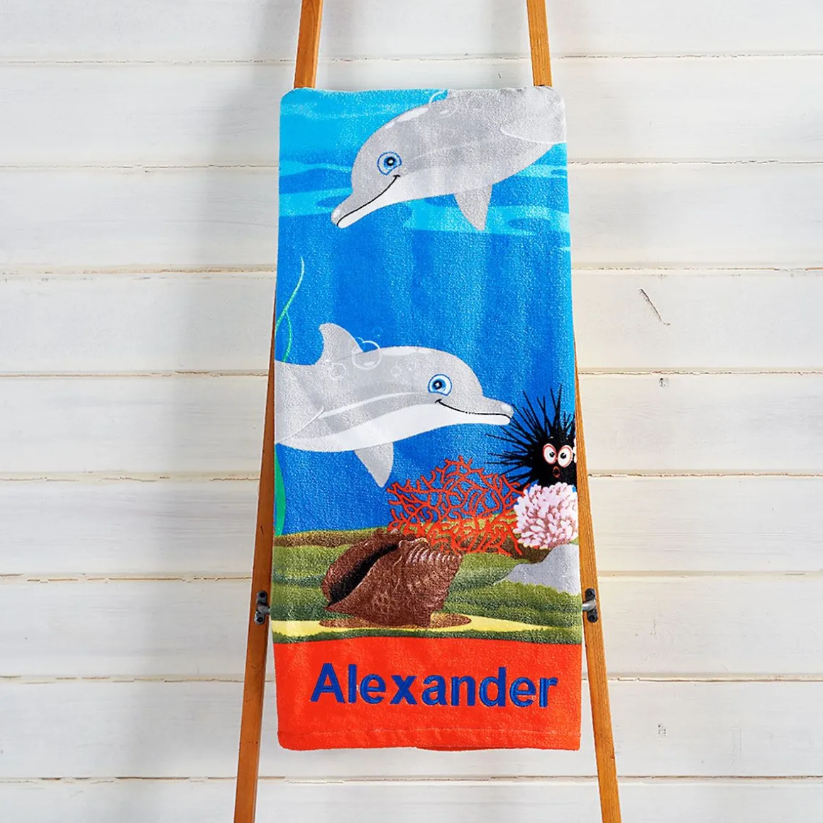 Dolphins Personalized Towel