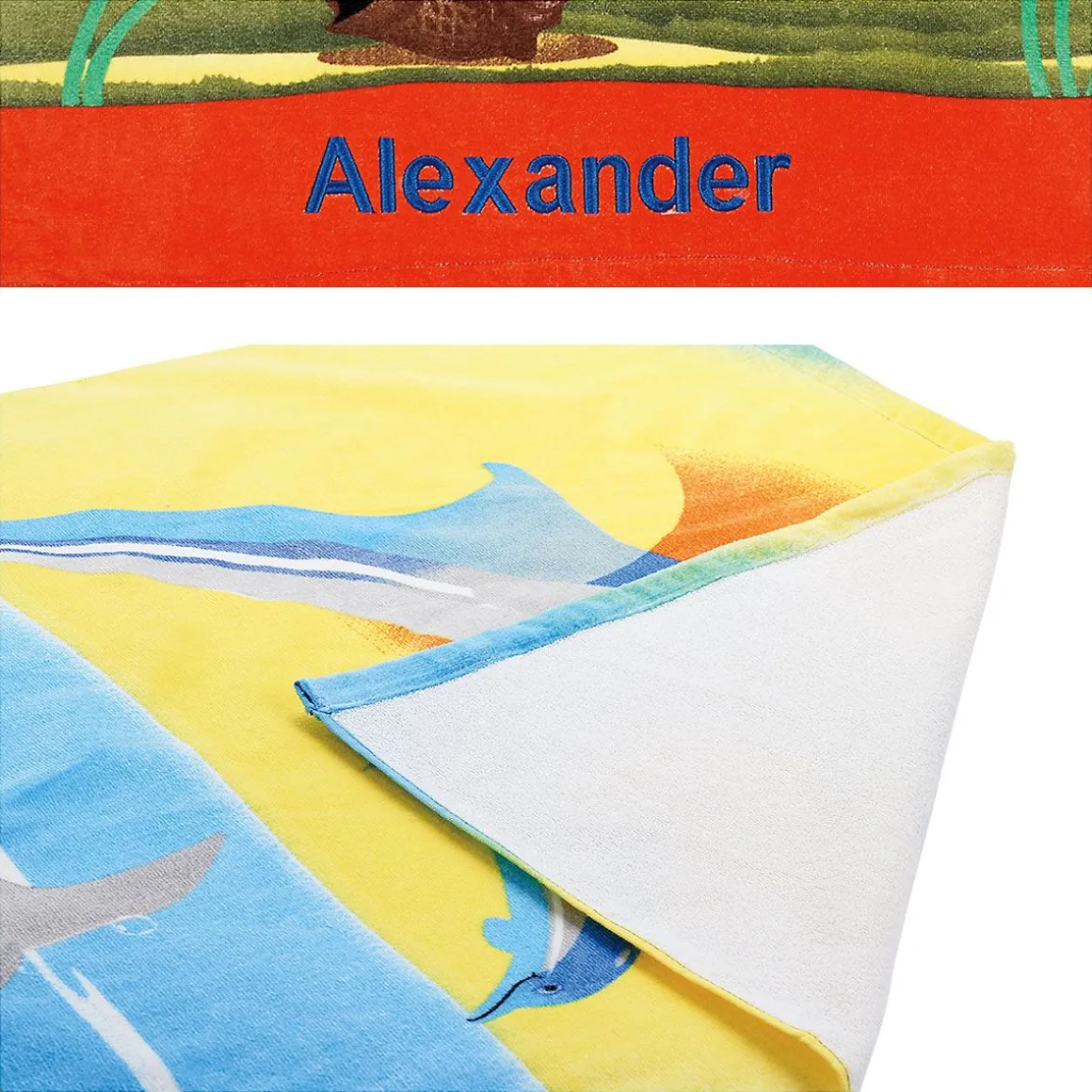 Dolphins Personalized Towel