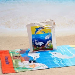 Dolphins Personalized Towel