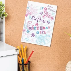 Doodle Birthday Personalized Card
