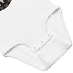 Eagle with Sunglasses White Baby Bodysuit Romper