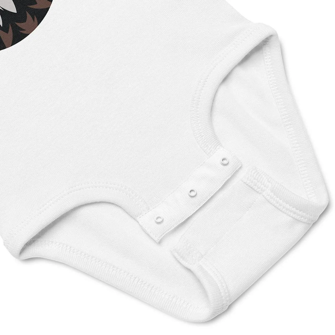 Eagle with Sunglasses White Baby Bodysuit Romper