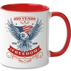 Eagle 250 Years of Freedom Mug