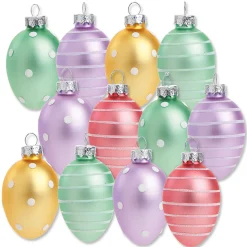 Easter Egg Pastel Ornaments