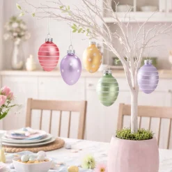 Easter Egg Pastel Ornaments