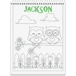 Easter Personalized Coloring Book