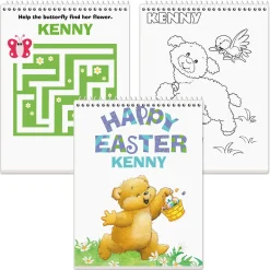 Easter Personalized Coloring & Activity Book