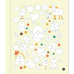 Easter Sticker by Number Brain Games®