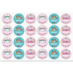 Easter Variety Personalized Stickers