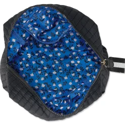 Ezra Personalized Black Cosmetic Pouch