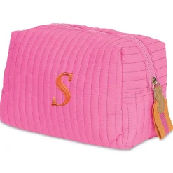 Ezra Personalized Magenta Cosmetic Pouch