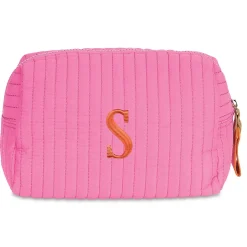 Ezra Personalized Magenta Cosmetic Pouch