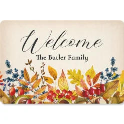 Fall Personalized Doormat