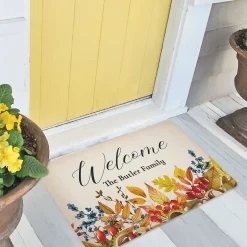 Fall Personalized Doormat