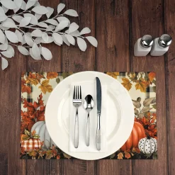 Fall Splendor Paper Personalized Placemat Pad