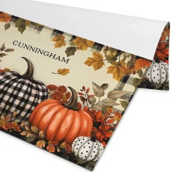Fall Splendor Paper Personalized Placemat Pad