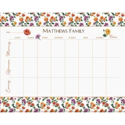 Fall Weekly Personalized Planner