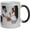 Family Hearts Ceramic Photo Mug