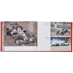 F1 Heroes Personalized Red Leather-Bound Book