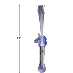 Fiber-Optic Unicorn Wand