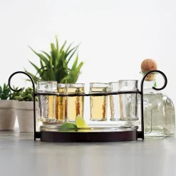 Fiesta 6 Shot Personalized Tequila Set
