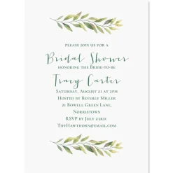 Fine Vine Personalized Invitations