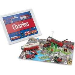 Fire Emergency Set in Personalized Bin