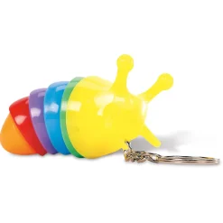 Flashing Caterpillar Keyrings