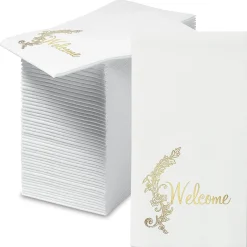 Flourish Foil Disposable Hand Towels