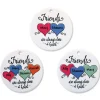 Friends Close At Heart Personalized Porcelain Ornament