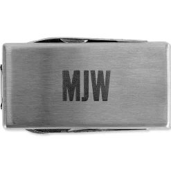 6-Function Personalized Stainless Money Clip