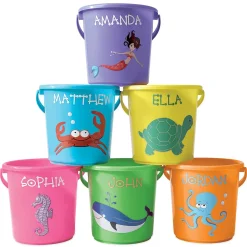 Fun-in-the-Sun Personalized Sand Bucket