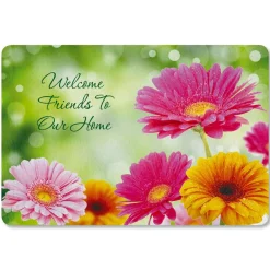 Gerbera Daisy Doormat