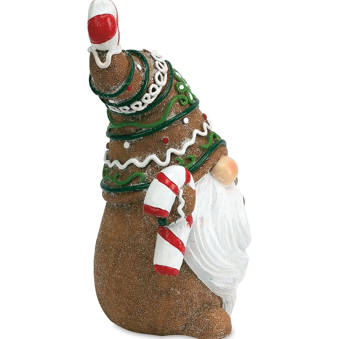 Gingerbread Gnome with Tree Figurine
