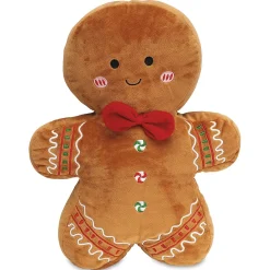 Gingerbread Holiday Pillow