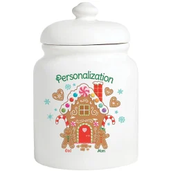 Gingerbread Personalized Cookie Jar