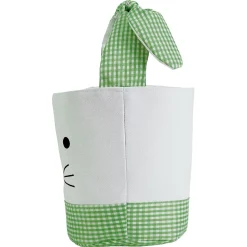 Gingham Personalized Easter Baskets