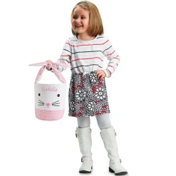 Gingham Personalized Easter Baskets