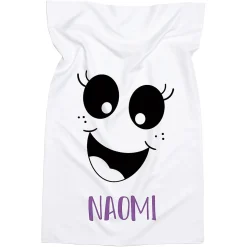 Girly Ghost Face Personalized Pillowcase