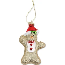 Glass Gingerbread Extra Large Ornaments