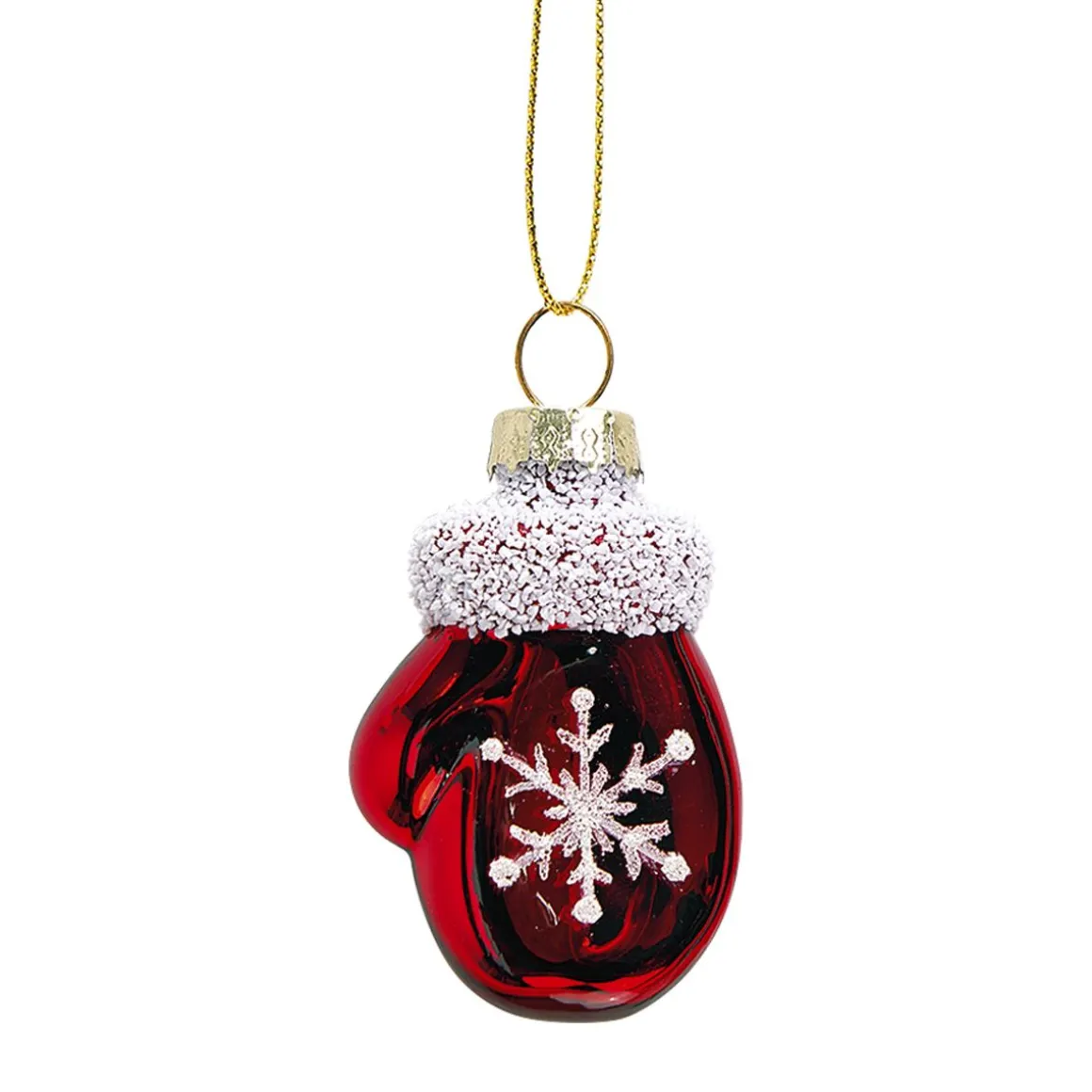Glass Mittens Ornaments