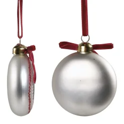 Glass Nutcracker Ornaments