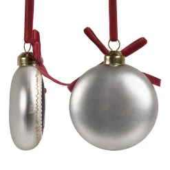 Glass Nutcracker Ornaments