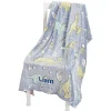 Glow in the Dark Personalized Dinosaur Throw