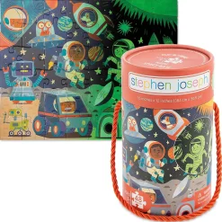 Glow In The Dark Space Puzzle by Stephen Joseph®