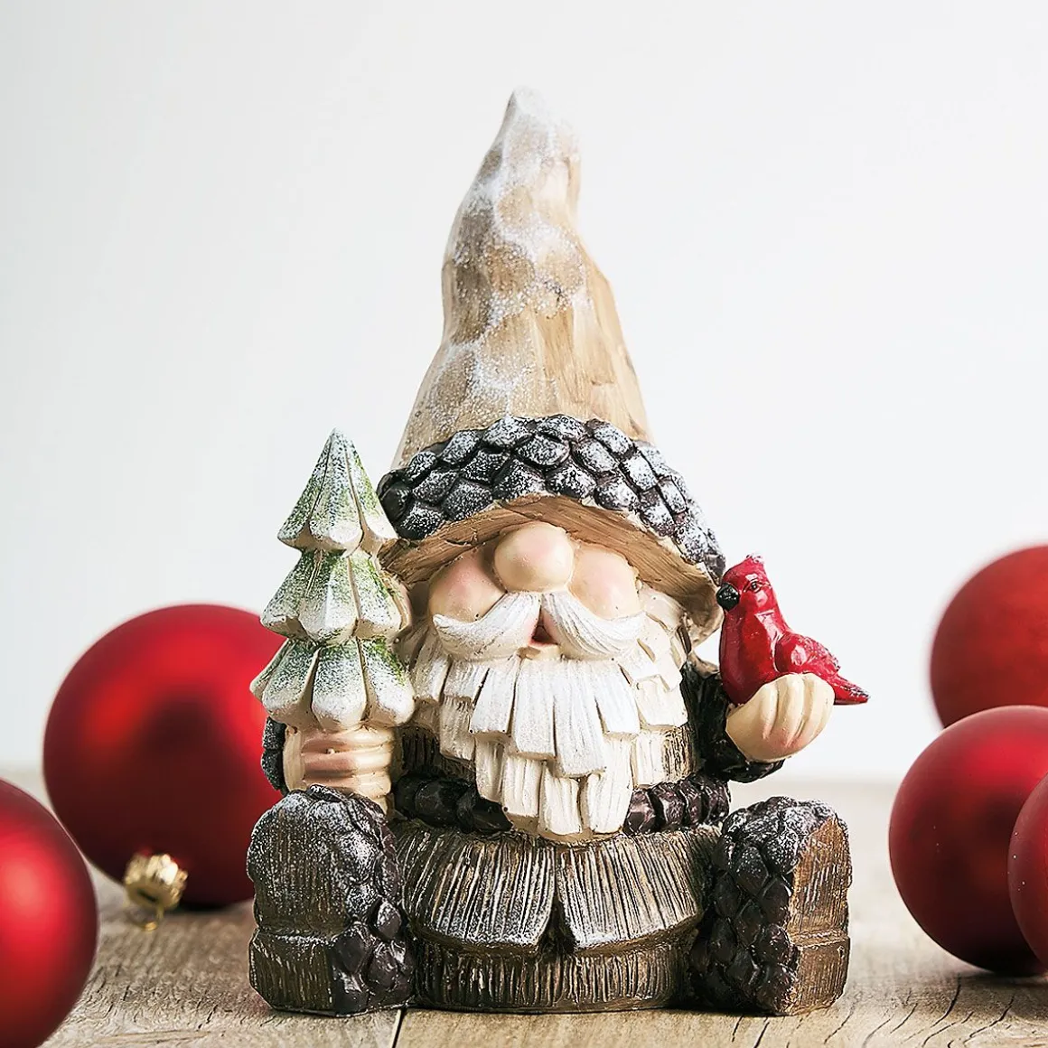 Gnome with Cardinal