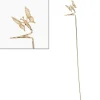 Gold Butterfly Plant Stake