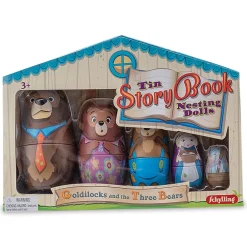 Goldilocks Nesting Dolls Tin